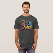 Jesus Redt T-shirt (Voorkant volledig)