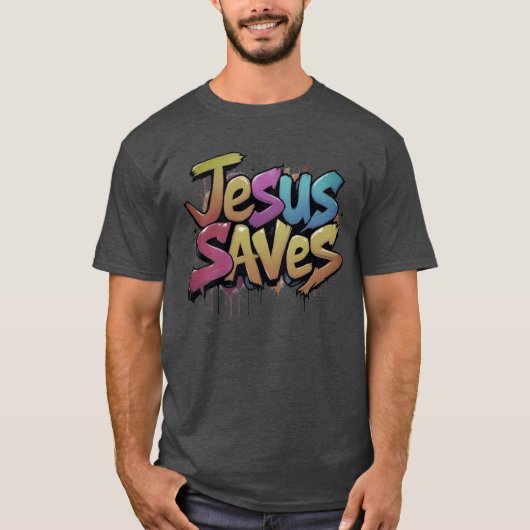 Jesus Redt T-shirt (Voorkant)