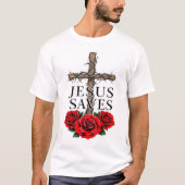 Jesus redt T-shirt (Voorkant)