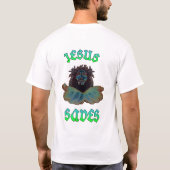 Jesus redt T-Shirt (Achterkant)