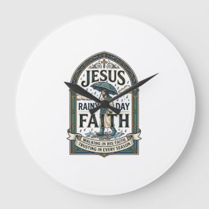 Jesus Regenachtig Geloof Jesus Regenachtig Christe Grote Klok
