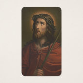 Jesus Religious Funeral Prayer Memorial Kaart (Voorkant)