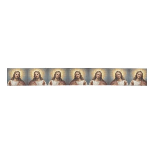 Jesus- Religious Occasions  Grosgrain Lint (Voorkant)