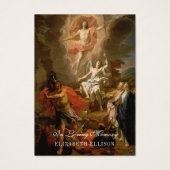 Jesus Resurrection Funeral Prayer Heilige Kaart (Voorkant)