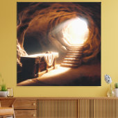 Jesus Resurrection Versie 1 Canvas Afbeelding (Insitu (Woonkamer))