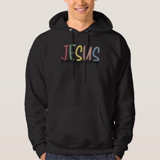 jesus, retro, vintage hoodie (Voorkant)