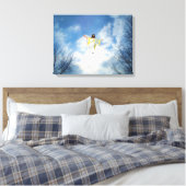 JESUS RETURNS CANVAS AFDRUK (Insitu (Slaapkamer))