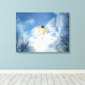 JESUS RETURNS CANVAS AFDRUK (Insitu (Houten vloer))