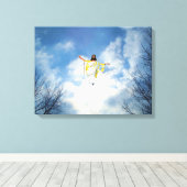 JESUS RETURNS CANVAS AFDRUK (Insitu (Houten vloer))