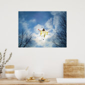 JESUS RETURNS poster (Keuken)