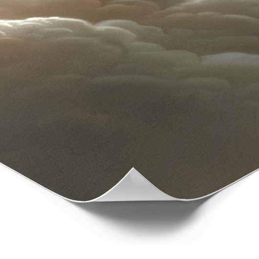 Jesus Riding a White Horse Christelijke Bijbelkuns Poster (Hoek)