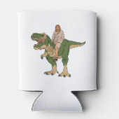Jesus Riding T-Rex Blikjeskoeler (Achterkant)