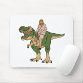 Jesus Riding T-Rex Muismat (Met muis)