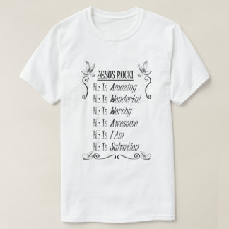 JESUS ROCK! T-SHIRT