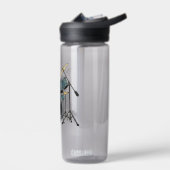 Jesus Rocks-drummer Waterfles (Links)