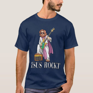 Jesus Rocks for a Men and women boy T-shirt