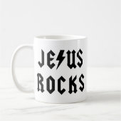 Jesus Rocks Koffiemok (Links)