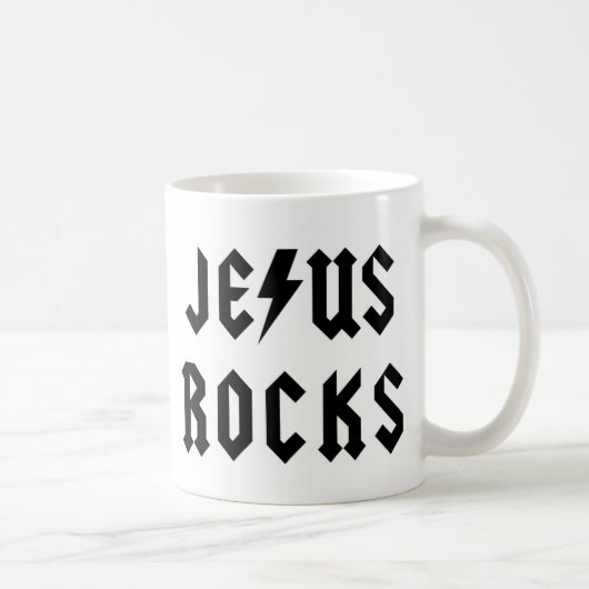 Jesus Rocks Koffiemok (Rechts)