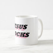 JESUS ROCKS KOFFIEMOK (Voorkant rechts)