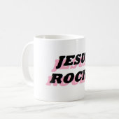 JESUS ROCKS KOFFIEMOK (Voorkant links)