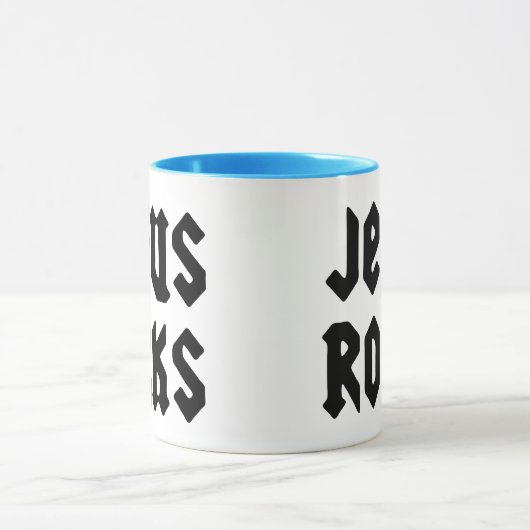 Jesus Rocks Mok (Midden)