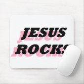 JESUS ROCKS MUISMAT (Met muis)