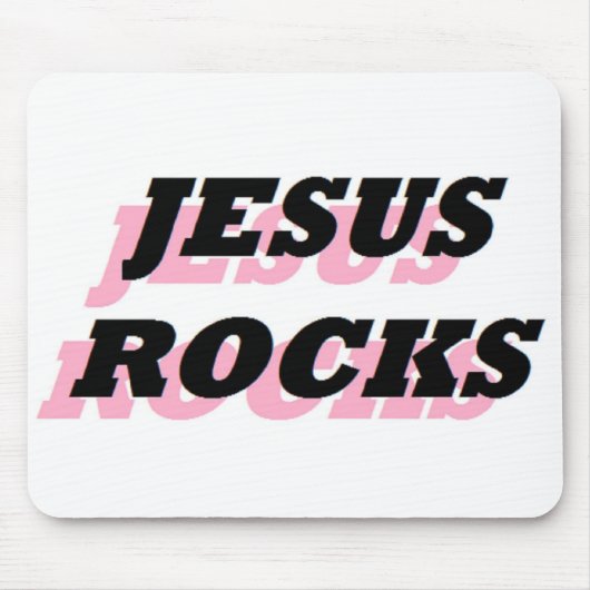 JESUS ROCKS MUISMAT (Voorkant)