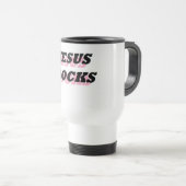JESUS ROCKS REISBEKER (Voorkant rechts)
