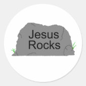 Jesus Rocks Stickers (Voorkant)