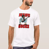 JESUS ROCKS T-SHIRT (Voorkant)