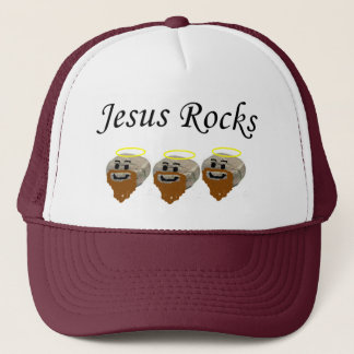 Jesus Rocks Trucker Pet