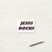 JESUS ROCKT POST-IT® NOTES (Op bureau)