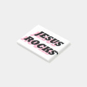 JESUS ROCKT POST-IT® NOTES (Schuin)