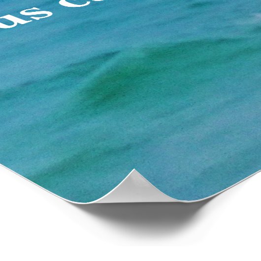 JESUS ROEPT HET STORM UIT POSTER (Hoek)