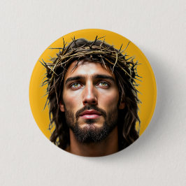JESUS RONDE BUTTON 5,7 CM