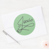 Jesús Ronde Sticker (Envelop)