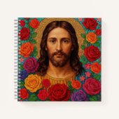 Jesus Roses Notebook. Notitieboek (Voorkant)