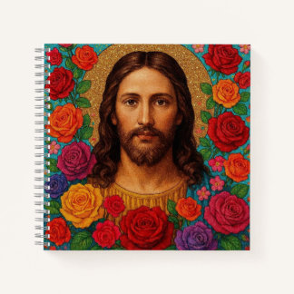 Jesus Roses Notebook. Notitieboek