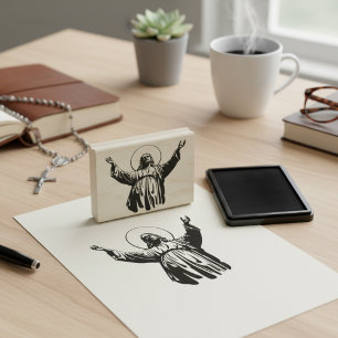 Jesus Rubber Stamp Rubberstempel
