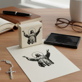 Jesus Rubber Stamp Rubberstempel