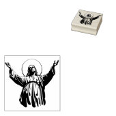 Jesus Rubber Stamp Rubberstempel (Gestempeld)