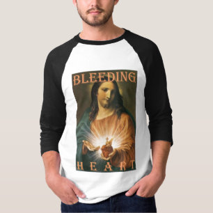 JESUS SACRED BLEEDING HEART 3 T-SHIRT