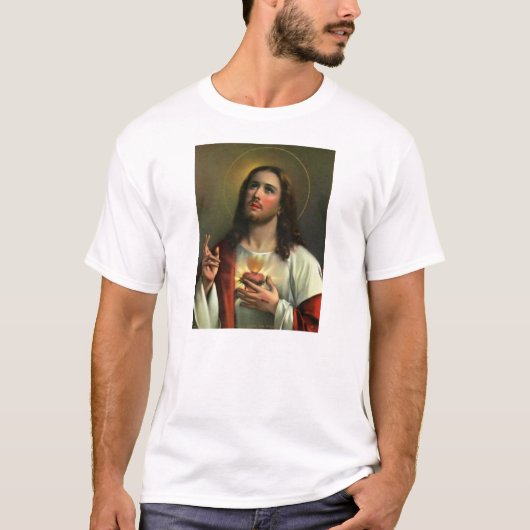Jesus_Sacred_Heart-1 T-shirt (Voorkant)