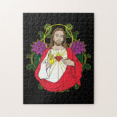 Jesus Sacred Heart Legpuzzel (Verticaal)
