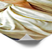 Jesus Sacred Heart Peace Sign Portret Poster (Hoek)