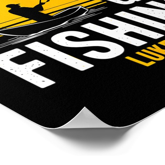 Jesus Said Go Fishing Luke 5-4 Christian Fisherman Poster (Hoek)