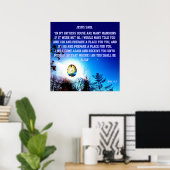 JESUS SAID poster (Thuiskantoor)