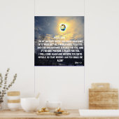 JESUS SAID poster (Keuken)