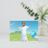 Jesus Salavator e - mundi Briefkaart (Staand voorkant)