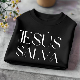 Jesús Salva Christelijk Spaans T-shirt